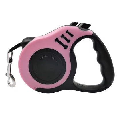 Retractable Dog Leash - 3 Meters and 5 Meters Automatic Flexible Traction Rope for Small, Medium, and Large Dogs
