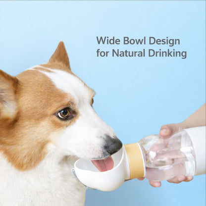 Portable Outdoor Dog Water Bottle - Companion Cup for Walking and Feeding