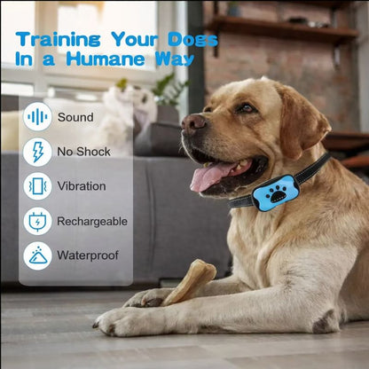 Rechargeable Anti-Barking Vibration Dog Training Collar
