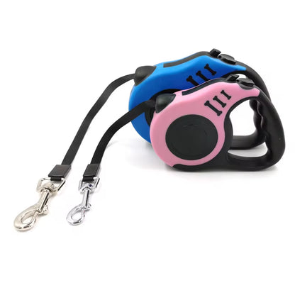 Retractable Dog Leash - 3 Meters and 5 Meters Automatic Flexible Traction Rope for Small, Medium, and Large Dogs