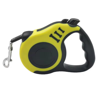 Retractable Dog Leash - 3 Meters and 5 Meters Automatic Flexible Traction Rope for Small, Medium, and Large Dogs